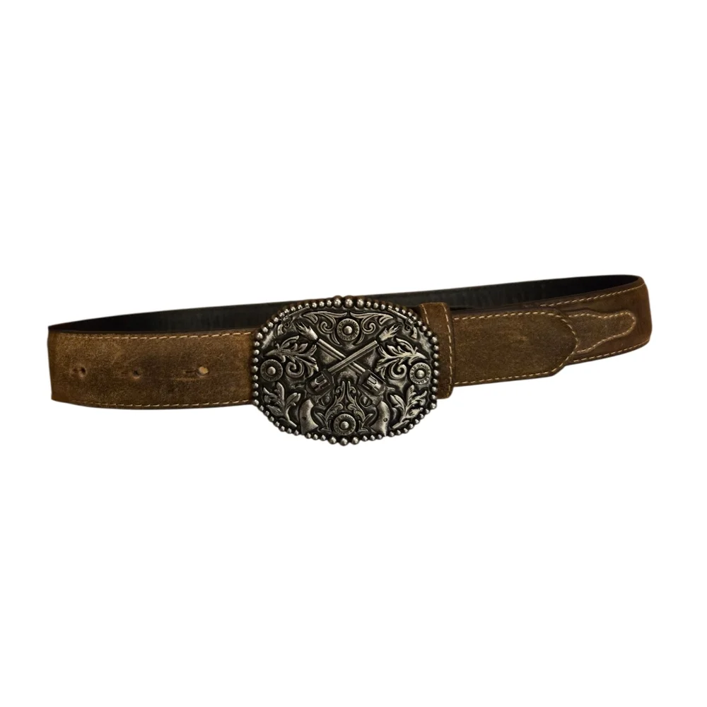 Boys Brown Leather Belt 🤠